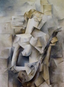 "Girl with a Mandolin", Pablo Picasso